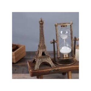 Decorative Hour Glass With Paris