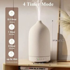 160 ml Ceramic aroma diffuser fragrance aromatherapy home air humidifier From Nakumat