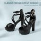 Chunky High Heels For Women